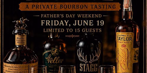 Father's Day Private Bourbon Tasting at Maya Winter Garden