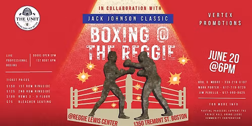 A Night of Boxing at The Reggie