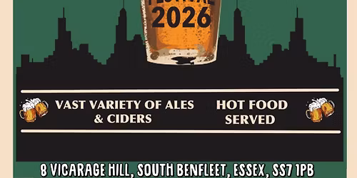 REAL ALE AND CIDER FESTIVAL