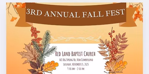 3RD ANNUAL FALL FEST