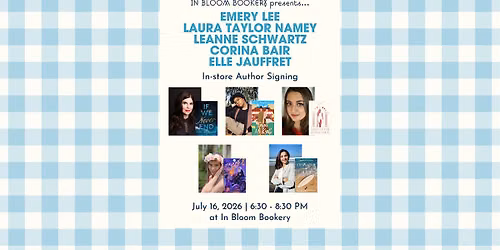 In-Store Signing with Emery Lee and author friends!