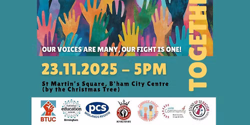 Birmingham Unity Rally 