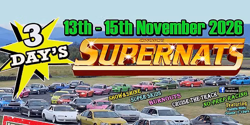 SUPERNATS TASSIE