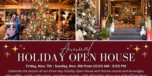 Annual Holiday Open House
