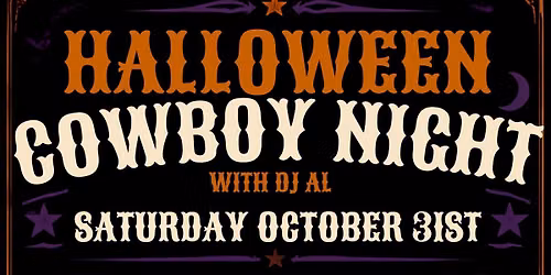 Halloween Cowboy Night