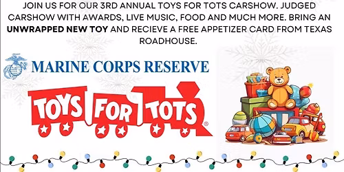 Sierra Bravo Performance Presents - 3rd Annual Toys-For-Tots Car Show
