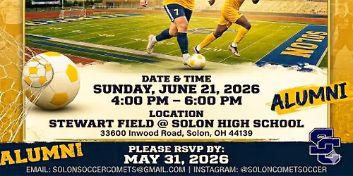 Comet Alumni Soccer Game