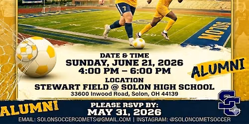 Comet Alumni Soccer Game