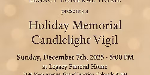 Christmas Candlelit Vigil
