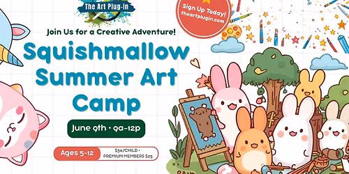 Squishmallow Summer Art Camp