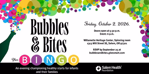 Bubbles & Bites Plus Bingo