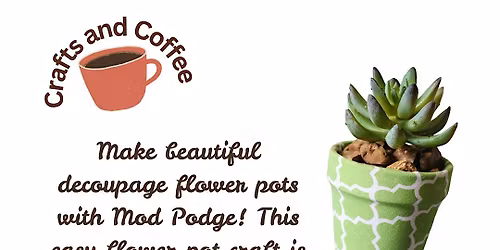 Crafts and Coffee at the East Falmouth Library