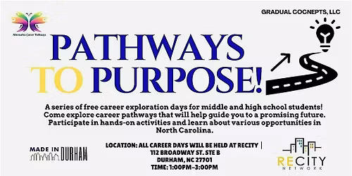 Pathways to Purpose! Career Exploration Expo
