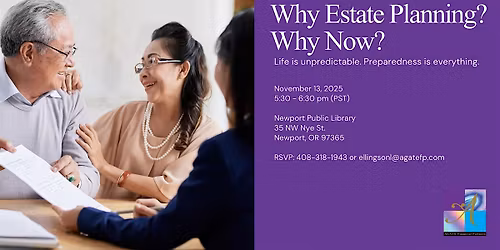Why Estate Planning? Why Now?