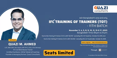 IFC Training of Trainers (TOT) - 11th Batch