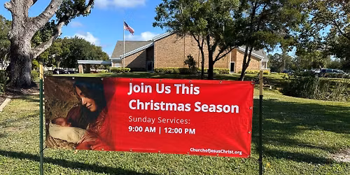 Join Us This Christmas Season- Sunday Services at The Church of Jesus Christ of Latter-Day Saints