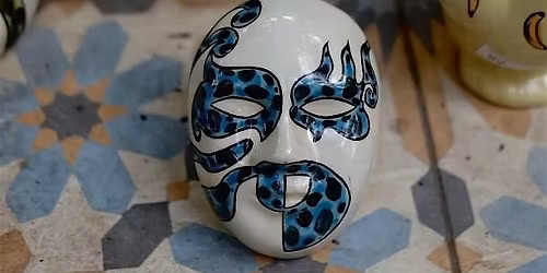 Taller de mini M\u00e1scaras en cer\u00e1mica