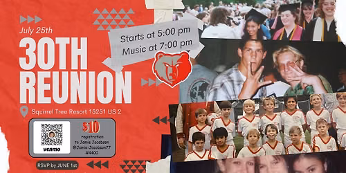 30th Class Reunion 1996