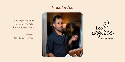 Mots Parl\u00e9s \u2014 po\u00e9sie perform\u00e9e et slam hors-concours No3