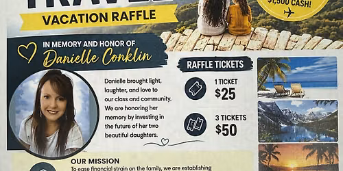 Memorial and Life Raffle Drawing for Danielle Conklin