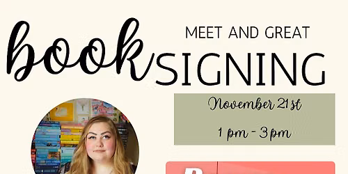 Author Book Signing Event with - K. Nies