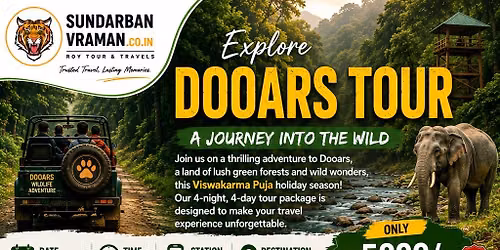 Dooars Trip with Train Teckit ,Jeep Safari 