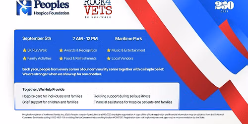 Rock4Vets 5K - 4th Annual Community Run\/Walk