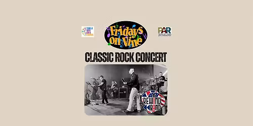 Free Classic Rock Concert in the Park: Rewind at Fridays on Vine!