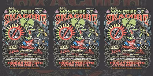 MONSTERS of SKACORE - FRIDAY the 13th  CLUB FEST