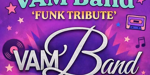 VAM Band~ Royal Palm Beach Concert Series (Amphitheater at Commons Park) 7-9pm! Fri 08\/07!