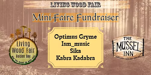 Living Wood Fair: Mini-Faire Fundraiser @ The Mussel Inn