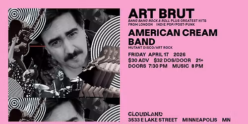 Art Brut, American Cream Band 