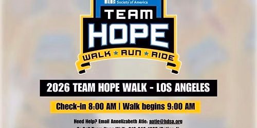 2026 Team Hope Walk - Los Angeles