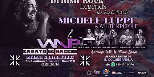 MICHELE LUPPI & W N P - BRITISH ROCK LEGENDS