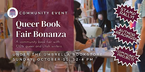 3rd Annual Queer Book Fair Bonanza