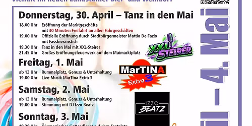 Sickingen Maimarkt 2026 - ALLES NEU!!