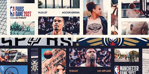 NBA London - New Orleans Pelicans vs San Antonio Spurs at Co-op Live