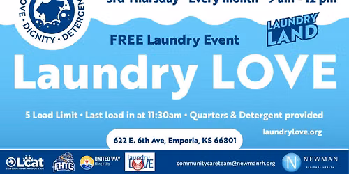 LAUNDRY LOVE IS HERE IN EMPORIA!