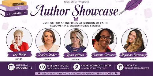 WOW August Luncheon: Celebrating Education, Faith & Inspiring Stories