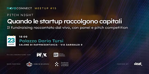 Nova Connect Meetup #15 | Quando le startup raccolgono capitali