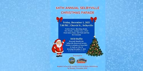 64th Annual Selbyville Christmas Parade