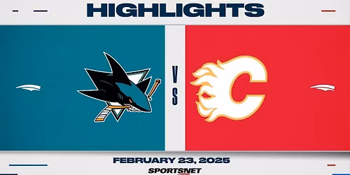 San Jose Sharks vs. Calgary Flames