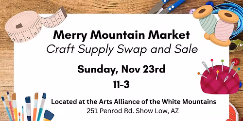 Craft Supply Swap and Sale