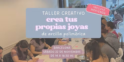 Taller creativo - Haz tus propios pendientes de arcilla polim\u00e9rica
