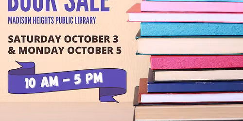 Fall Book Sale 