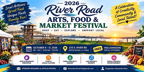 2026 River Road Arts, Food & Market Festival