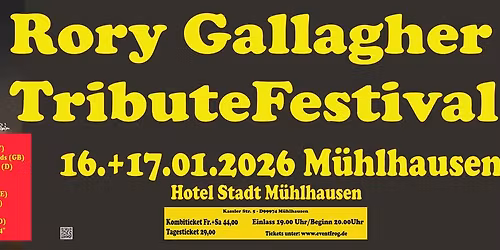 Rory Gallagher TributeFestival