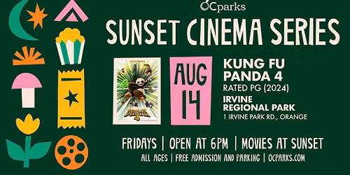 Kung Fu Panda 4: 2026 OC Parks Sunset Cinema Series