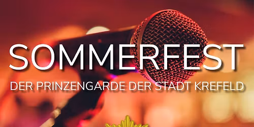 Sommerfest der Prinzengarde Krefeld 2026