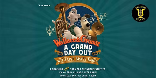 Wallace & Gromit - A Grand Day Out, with live brass band